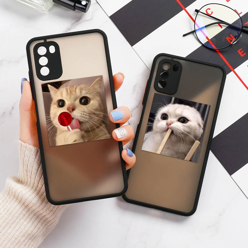 

Cat Dog Painted Case For Xiaomi Poco X3 Pro Cases Hard Phone Funda Poco X3 NFC M3 F3 PocoX3 X3Pro PocoF3 PocoM3 Back Cover Coque