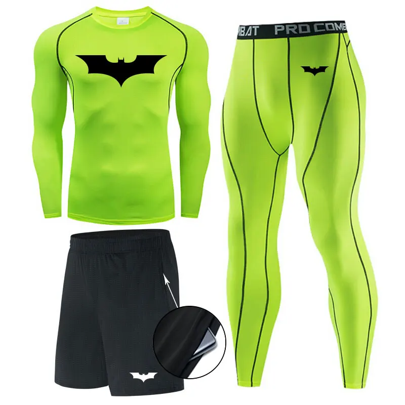 Men Running Sports Suit MMA Rashgard Male Fast Drying Sportswear Compression Clothing Fitness Training Kit Thermal Underwear
Men Running Sports Suit MMA Rashgard Male Fast Drying Sportswear Compression Clothing Fitness Training Kit Thermal Underwear