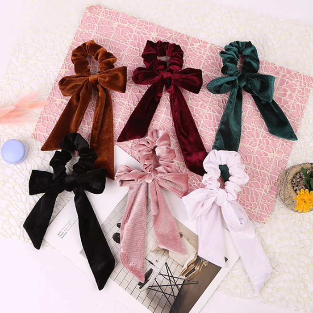 2021 Fashion Girl Hair Rope Velvet Scrunchies Bowknot Elastic Hair Bands for Women Bow Ties Ponytail Holder Hair Accessories
2021 Fashion Girl Hair Rope Velvet Scrunchies Bowknot Elastic Hair Bands for Women Bow Ties Ponytail Holder Hair Accessories