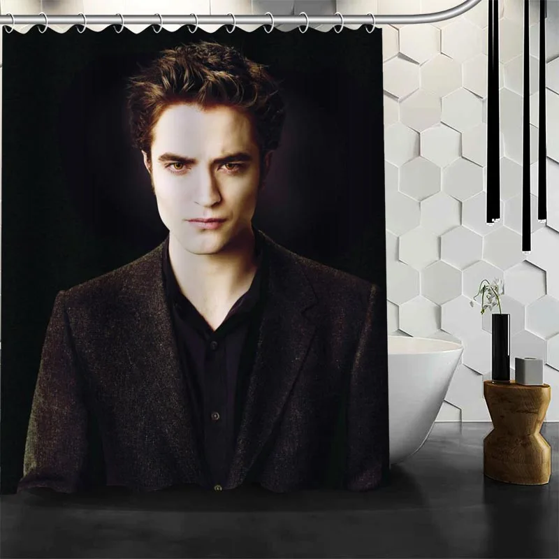 Штора для душа из полиэстера, 12 крючков, водостойкая 
Штора для душа из полиэстера, 12 крючков, водостойкая