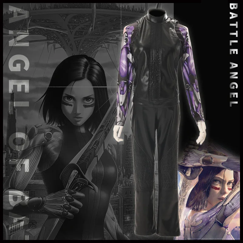 Fashion Movie Alita Battle Angel Alita Cosplay Costume Women Uniform Shirt Vest Pants set for Superhero Halloween Party
Fashion Movie Alita Battle Angel Alita Cosplay Costume Women Uniform Shirt Vest Pants set for Superhero Halloween Party