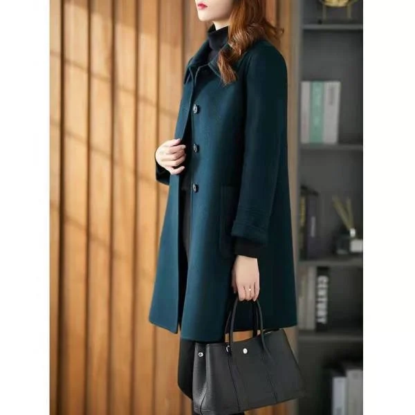 CMAZ 2021 Autumn Winter Thick Coats for Women Younger Fashion Reversible Cashmere Coat Women's Mid-Length 20
CMAZ 2021 Autumn Winter Thick Coats for Women Younger Fashion Reversible Cashmere Coat Women's Mid-Length 20