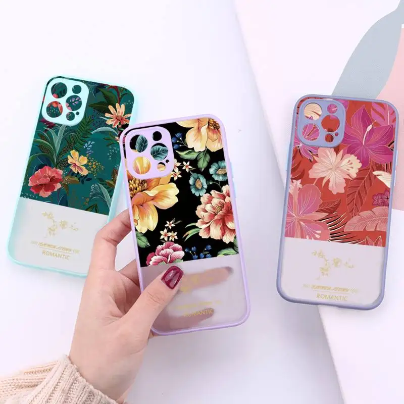 Summer Flowers Pineapple Phone Case For iPhone 13 12 11 Mini Pro XR XS Max 7 8 Plus X Matte transparent Purple Back Cover
Summer Flowers Pineapple Phone Case For iPhone 13 12 11 Mini Pro XR XS Max 7 8 Plus X Matte transparent Purple Back Cover