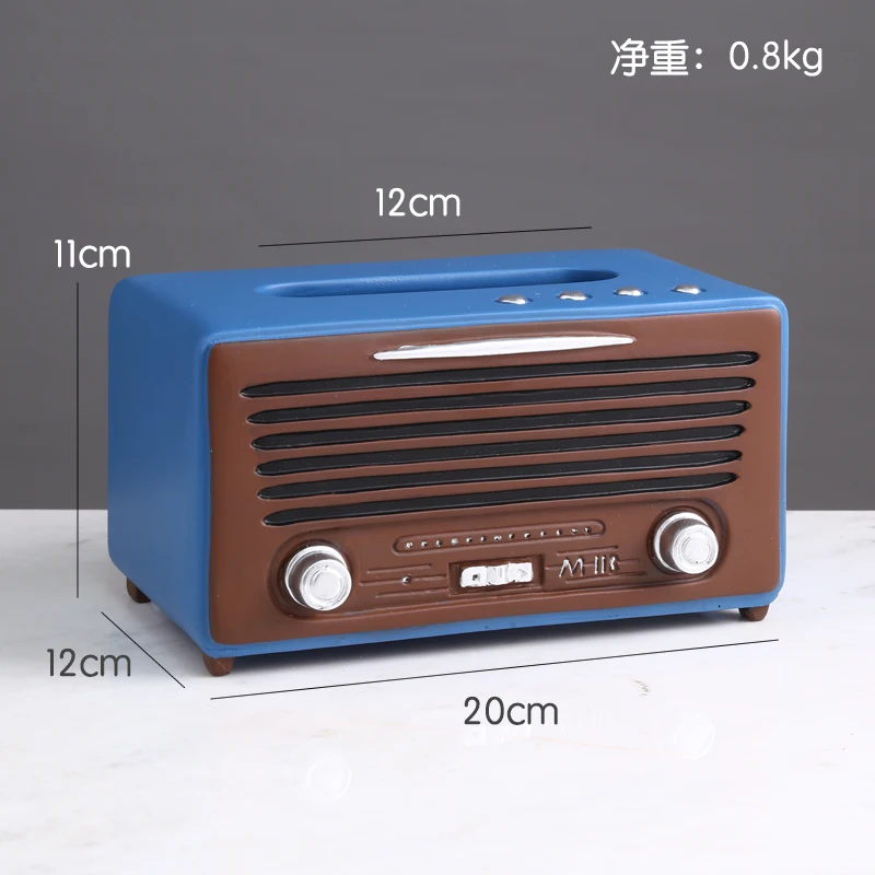 American Retro Tissue Boxes Speaker Creativity Resin Living Room Square Storage Box Boite De Rangement Wedding Decoration EC50ZJ
American Retro Tissue Boxes Speaker Creativity Resin Living Room Square Storage Box Boite De Rangement Wedding Decoration EC50ZJ