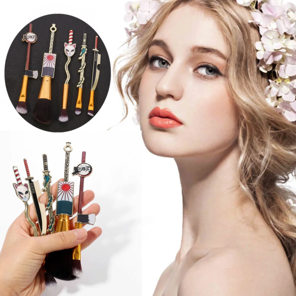 5 Styles Demon Slayer Retro Metal Sense of Luxury Makeup Brush Multifunction Simplicity Eye Shadow Nose Shadow Brush Ornaments
5 Styles Demon Slayer Retro Metal Sense of Luxury Makeup Brush Multifunction Simplicity Eye Shadow Nose Shadow Brush Ornaments
