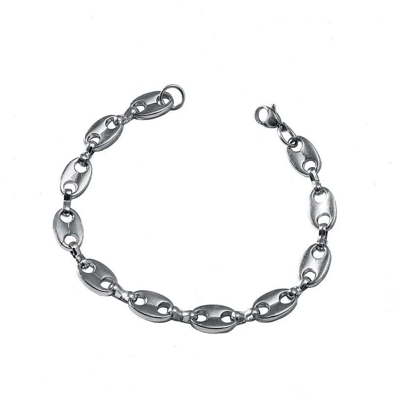Fashionable Individual Hip Hop Bracelet Jewelry Pig Nose Bracelet Simplicity Pig Nose Necklace Creative Geometric Necklace
Fashionable Individual Hip Hop Bracelet Jewelry Pig Nose Bracelet Simplicity Pig Nose Necklace Creative Geometric Necklace