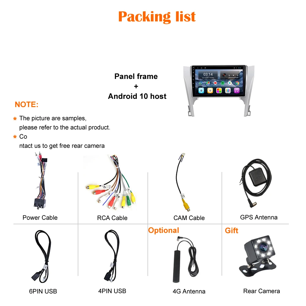 10" Android10 for Toyota Camry 2012-2014 RDS Car Navigation for DSP CarPlay Car Radio Multimedia Video Player Stereo GPS
10" Android10 for Toyota Camry 2012-2014 RDS Car Navigation for DSP CarPlay Car Radio Multimedia Video Player Stereo GPS