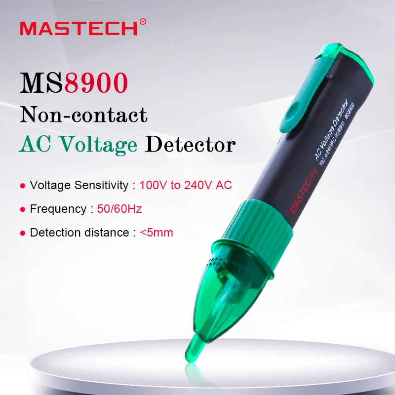Mastech MS8900 Multimetro бесконтактный Тестер датчика детектора напряжения переменного