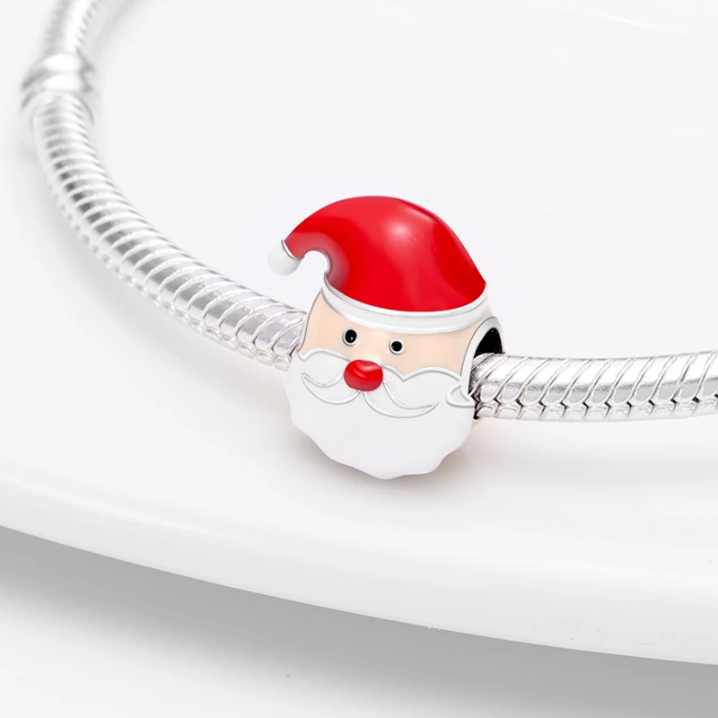 plata charms of ley Silver Color Santa Face Shape Charms Beads Fit Original Pandach Bracelet Necklace Women Fashion Fine Jewelry
plata charms of ley Silver Color Santa Face Shape Charms Beads Fit Original Pandach Bracelet Necklace Women Fashion Fine Jewelry