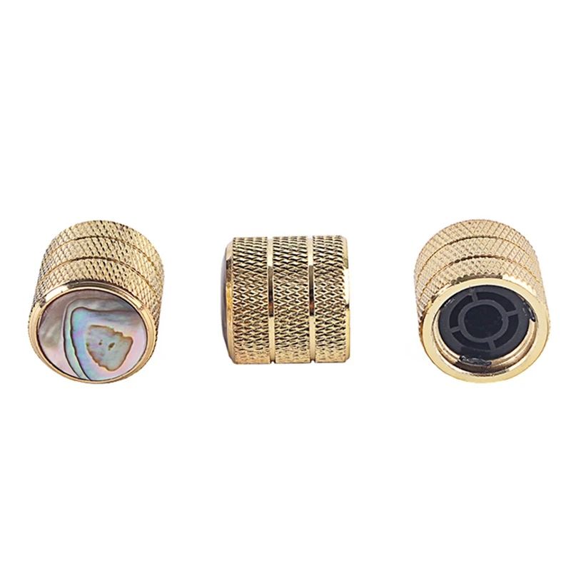 6 Pcs Guitar Accessories LP Guitar Knob 2T1V Volume / Tone Potentiometer Cap Electric Guitar Knob Golden & Black
6 Pcs Guitar Accessories LP Guitar Knob 2T1V Volume / Tone Potentiometer Cap Electric Guitar Knob Golden & Black