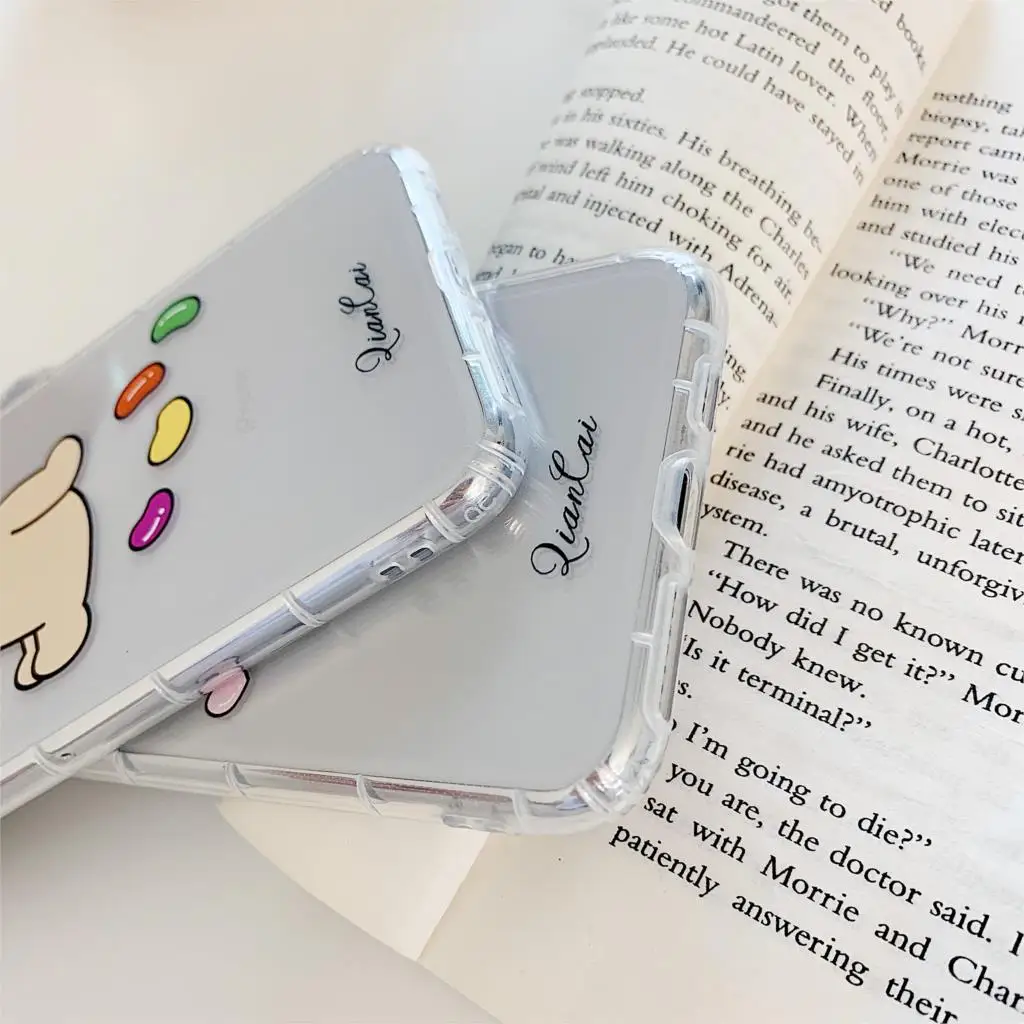 INS Korea cute cartoon love candy bear rabbit couple phone case for iphone Xs MAX XR X 6 6s 7 8 plus funny soft TPU back cover
INS Korea cute cartoon love candy bear rabbit couple phone case for iphone Xs MAX XR X 6 6s 7 8 plus funny soft TPU back cover