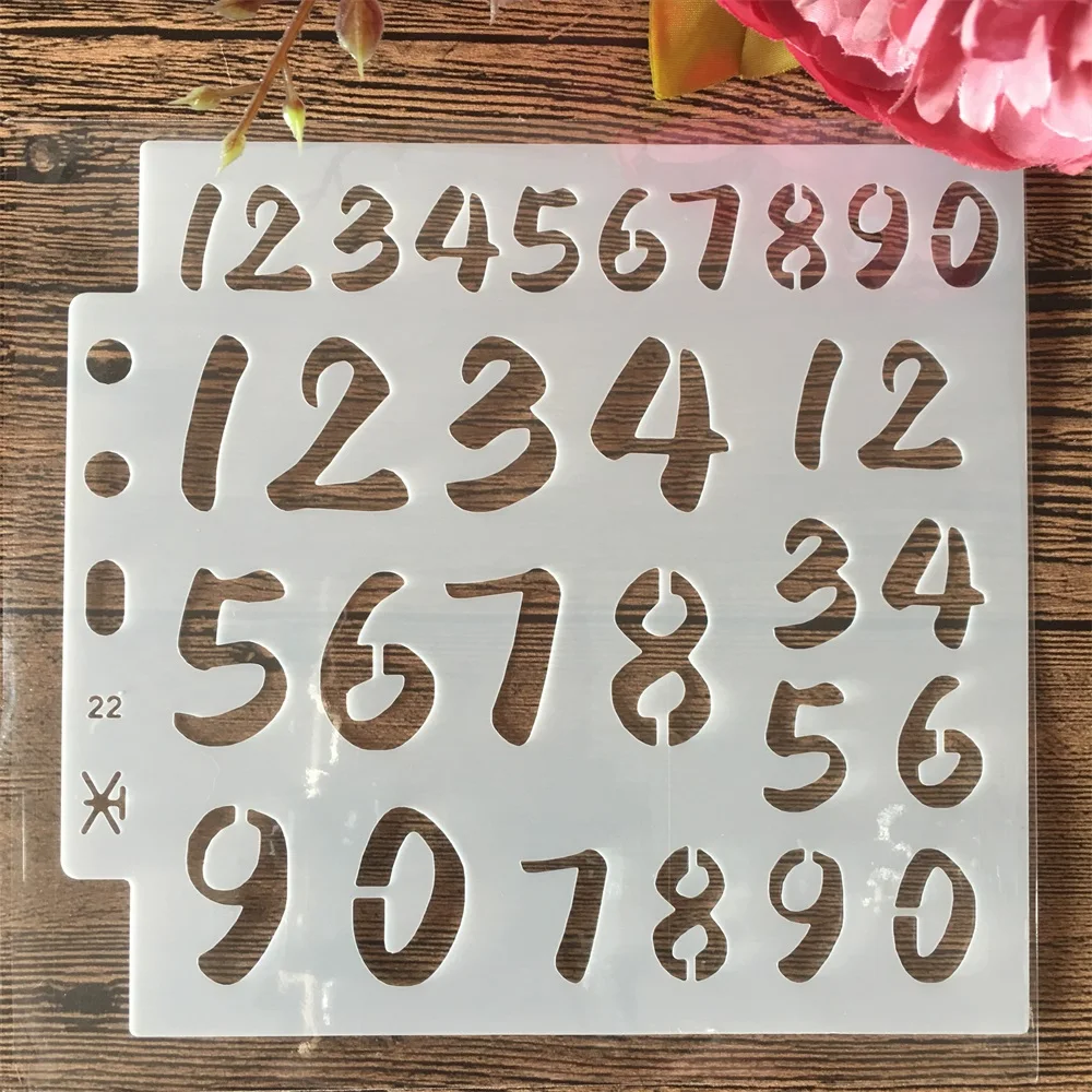 14*13 см цифры 0-9 DIY слойные трафареты настенная живопись строительные элементы декоративный шаблон
14*13 см цифры 0-9 DIY слойные трафареты настенная живопись строительные элементы декоративный шаблон