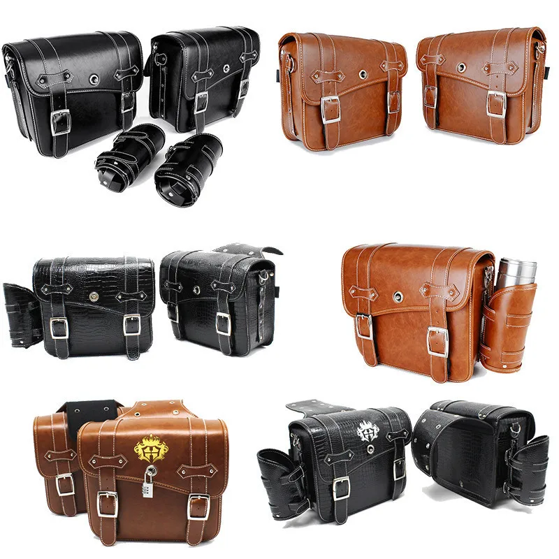 High Quality Motorcycle Saddlebag Crocodile Pattern Vintage Moto Bag With Lock PU Leather Scooter Luggage Motorbike Tool Pouch
High Quality Motorcycle Saddlebag Crocodile Pattern Vintage Moto Bag With Lock PU Leather Scooter Luggage Motorbike Tool Pouch