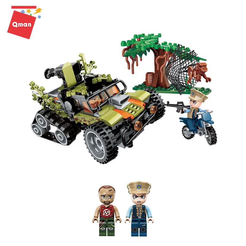 1921 Qman Jungle Expedition Caravan Car Building Blocks Bricks Model Car Set Blocks Bricks Children's Present 
1921 Qman Jungle Expedition Caravan Car Building Blocks Bricks Model Car Set Blocks Bricks Children's Present