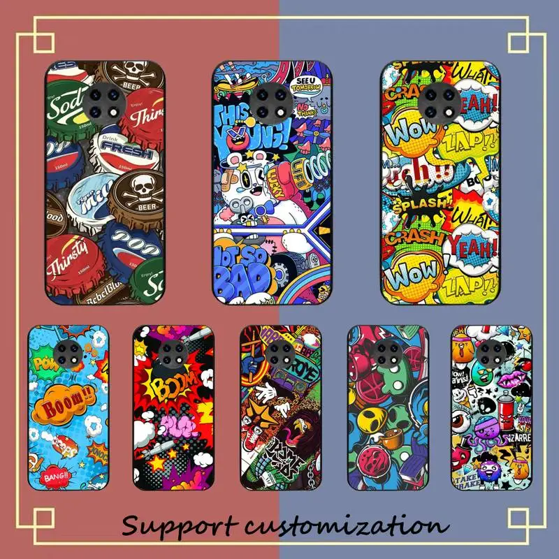 Anime Graffiti Sticker Phone Case For Xiaomi Redmi Note8A 7 5 Note8pro 8T 9Pro note 6pro Capa
Anime Graffiti Sticker Phone Case For Xiaomi Redmi Note8A 7 5 Note8pro 8T 9Pro note 6pro Capa