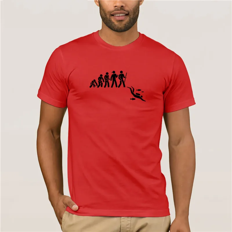 Fashion T Shirt 100% Cotton Scuba Diver Dive Design Print T shirts Harajuku Evolution of Diving
Fashion T Shirt 100% Cotton Scuba Diver Dive Design Print T shirts Harajuku Evolution of Diving