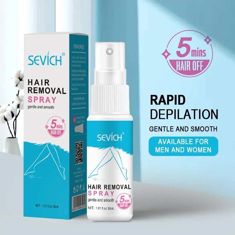 Sevich 30ml Herbal Hair Removal Spray Fast Painless Hair Removal Removes Underarm Hair Body Care Gentle Not Stimulating Removal
Sevich 30ml Herbal Hair Removal Spray Fast Painless Hair Removal Removes Underarm Hair Body Care Gentle Not Stimulating Removal