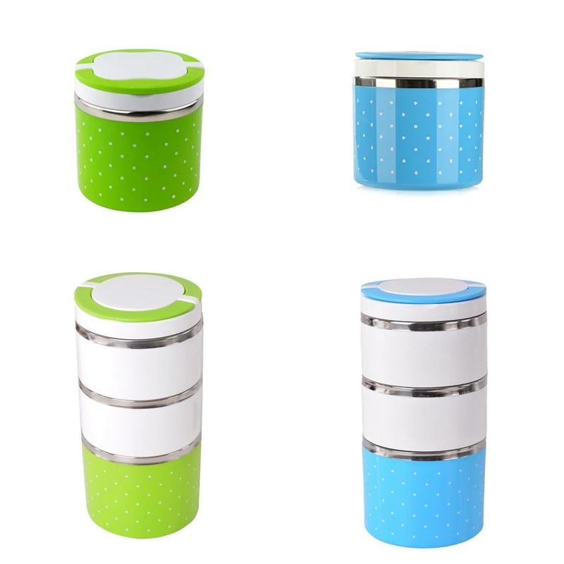 Thermal Bento Lunch Box Thermos For Food Stainless Steel Insulation Storage food Container Dinnerware Sets 
Thermal Bento Lunch Box Thermos For Food Stainless Steel Insulation Storage food Container Dinnerware Sets