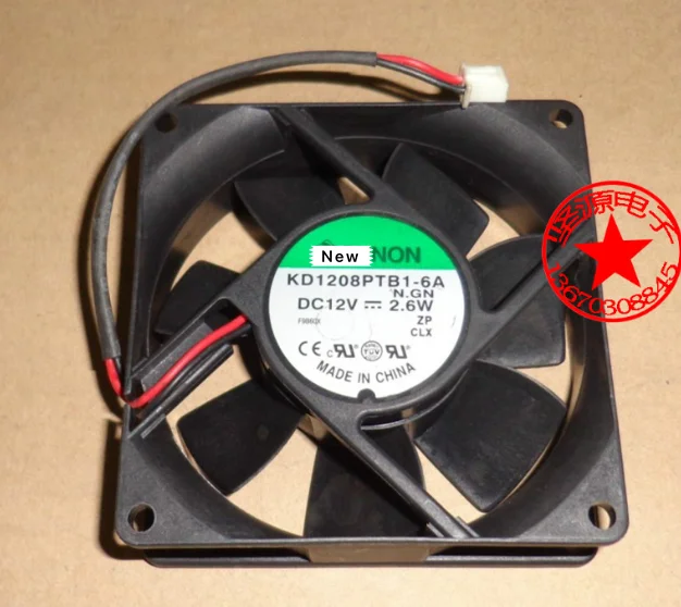 Для Sunon KD1208PTB1-6 DC 12V 2,6 W 2-проводной 80x80x25 мм Серебристый охлаждающий вентилятор
Для Sunon KD1208PTB1-6 DC 12V 2,6 W 2-проводной 80x80x25 мм Серебристый охлаждающий вентилятор