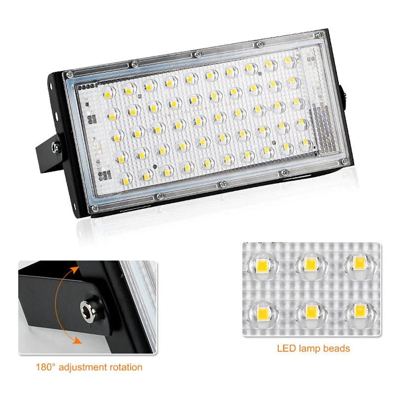 New Foco Led Spotlight 50W 100W Led Light Bulbs Flood Light Cool/Warm White Floodlights IP66 Outdoor Lighting for Street Square
New Foco Led Spotlight 50W 100W Led Light Bulbs Flood Light Cool/Warm White Floodlights IP66 Outdoor Lighting for Street Square