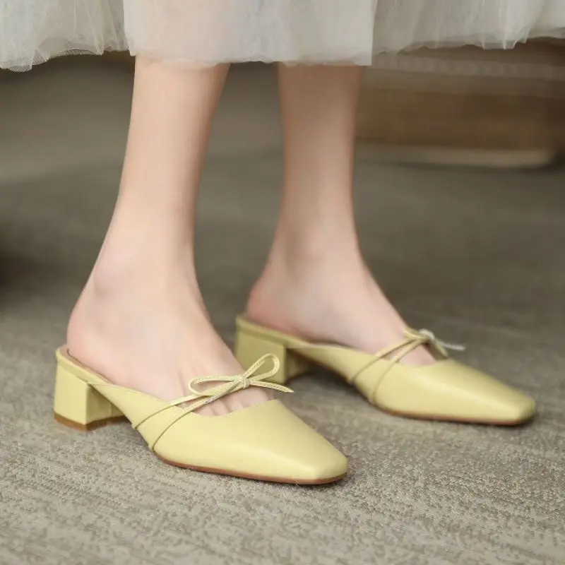 KemeKiss Women Sandals Real Leather New Fashion Bowknot High Heel Summer Shoes Woman Slipper Office Lady Footwear Size 34-39
KemeKiss Women Sandals Real Leather New Fashion Bowknot High Heel Summer Shoes Woman Slipper Office Lady Footwear Size 34-39