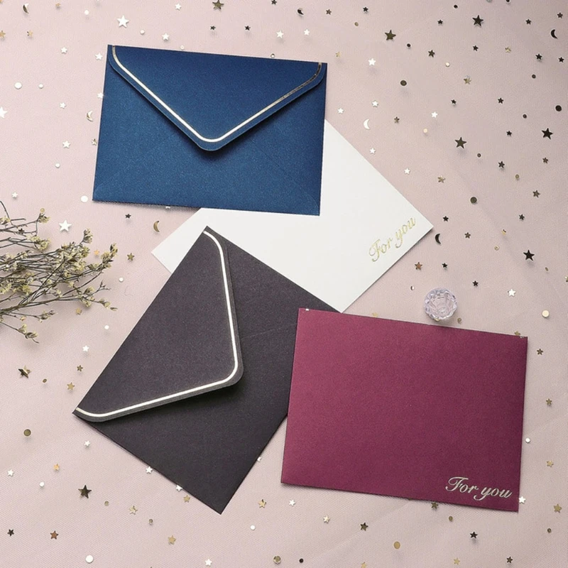 Hot Stamping Blessing Simple Creative Greeting Card Supporting Envelope Message Y5GE
Hot Stamping Blessing Simple Creative Greeting Card Supporting Envelope Message Y5GE