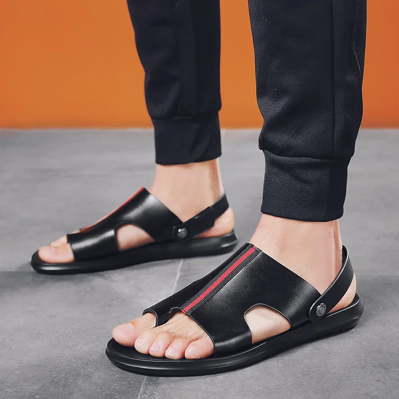 Summer men's breathable casual sandals outdoor slippers soft bottom sports sandals all-match beach shoes
Summer men's breathable casual sandals outdoor slippers soft bottom sports sandals all-match beach shoes