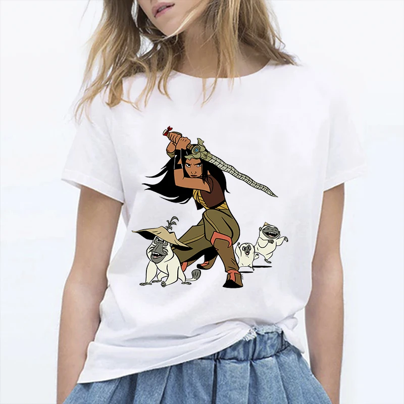 Raya and The Last Dragon T-Shirt Women Kawaii Tshirt Disney Cartoons Female Casual Clothes T Shirt Femme Harajuku Tops Tee Shirt
Raya and The Last Dragon T-Shirt Women Kawaii Tshirt Disney Cartoons Female Casual Clothes T Shirt Femme Harajuku Tops Tee Shirt
