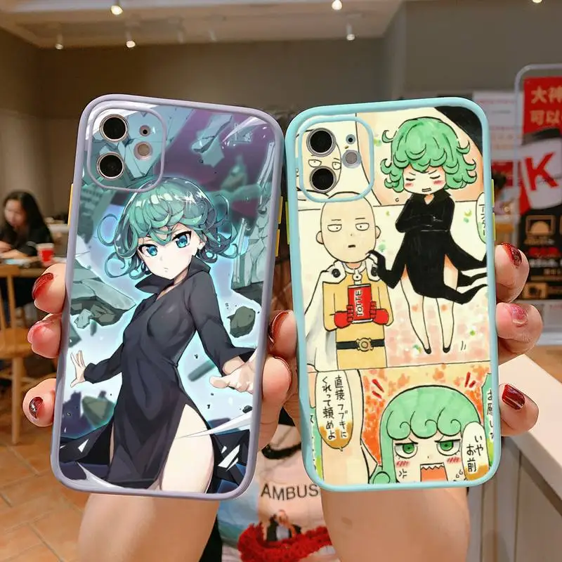 ONE PUNCH-MAN Tatsumaki Phone Case For iPhone 13 12 11 Mini Pro XR XS Max 7 8 Plus X Matte transparent blue Back Cover
ONE PUNCH-MAN Tatsumaki Phone Case For iPhone 13 12 11 Mini Pro XR XS Max 7 8 Plus X Matte transparent blue Back Cover