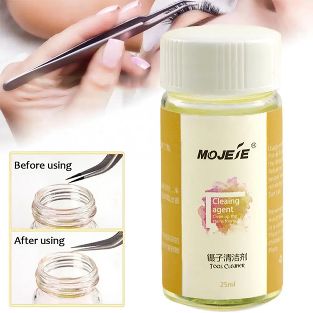 25ml Bottle Professional Eyelash Glue Remover Liquid Eyelash Tweezers Cleaning Sponge Eyelashes Extension Cleaner Makeup
25ml Bottle Professional Eyelash Glue Remover Liquid Eyelash Tweezers Cleaning Sponge Eyelashes Extension Cleaner Makeup