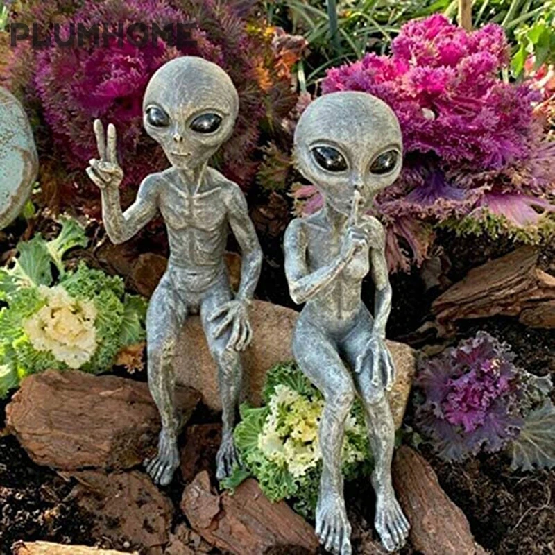 2021 New Outer Space Alien Statue Martians Garden Statues Figurine Indoor Garden Figurine Home Offical Ornaments Miniatures
2021 New Outer Space Alien Statue Martians Garden Statues Figurine Indoor Garden Figurine Home Offical Ornaments Miniatures