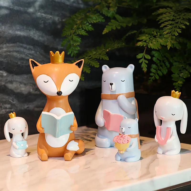 Home Decoration Figurines Cartoon Animal Miniature Model Desktop Decoration Ornaments Children Toys Resin Sculpture Cake Decors 
Home Decoration Figurines Cartoon Animal Miniature Model Desktop Decoration Ornaments Children Toys Resin Sculpture Cake Decors