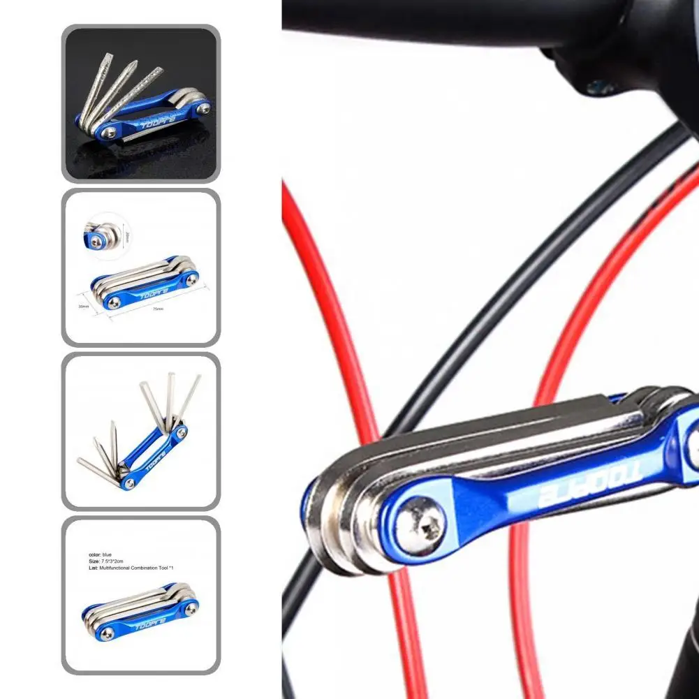 Electroplating Treatment Bicycle Tool Shock Absorbing Mini Wrenches Set for Home Repairing
Electroplating Treatment Bicycle Tool Shock Absorbing Mini Wrenches Set for Home Repairing
