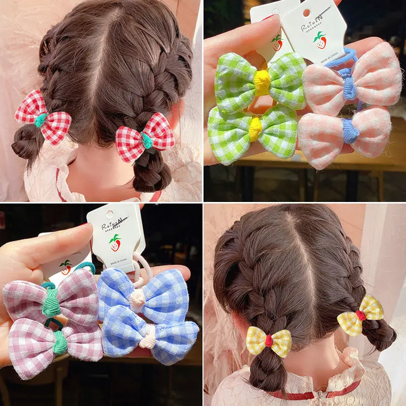 Korean cloth art bow rubber band children little girl hair do not hurt hair princess hair rope lovely plaid hair circle
Korean cloth art bow rubber band children little girl hair do not hurt hair princess hair rope lovely plaid hair circle
