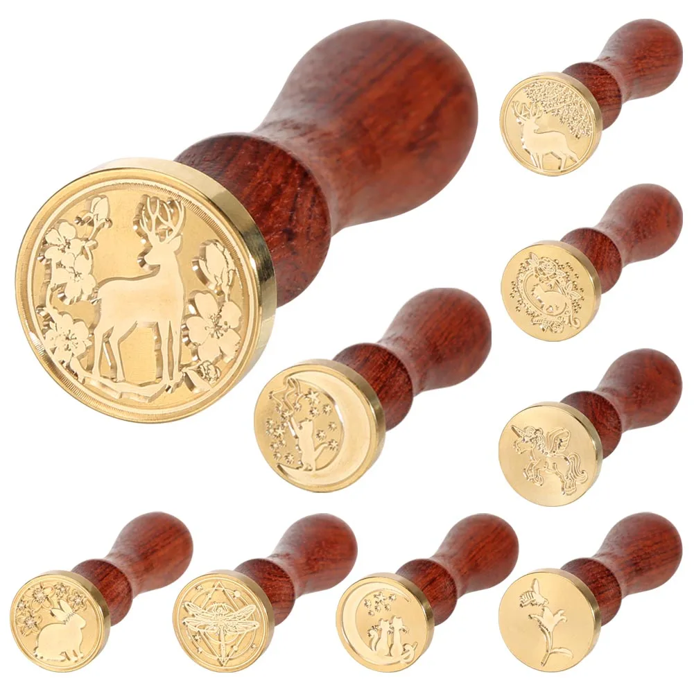 Plant Seal Flower Seal Wax Seal Stamp Retro Antique Sealing Wax Scrapbooking Stamps Wedding Decorative Invitation Cards 
Plant Seal Flower Seal Wax Seal Stamp Retro Antique Sealing Wax Scrapbooking Stamps Wedding Decorative Invitation Cards