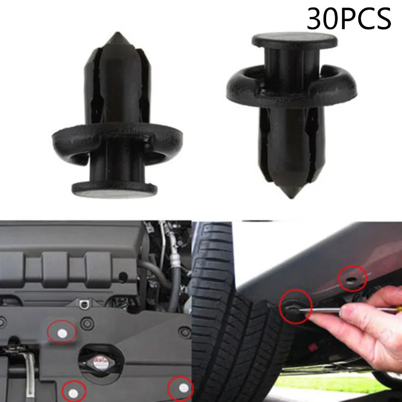 30pcs Car Rivets Bumper Clip Fastener Push Fender Retainer Kits For Honda Accord Civic CR-V Support Dropship
30pcs Car Rivets Bumper Clip Fastener Push Fender Retainer Kits For Honda Accord Civic CR-V Support Dropship