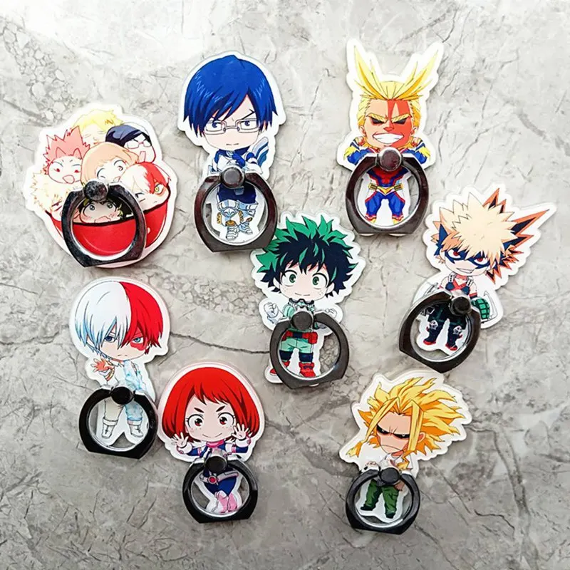 Universal Anime My Hero College Characters Finger Ring Mobile Phone Smartphone Stand Holder For IPhone X 8 7 6 All Phone 1PCS
Universal Anime My Hero College Characters Finger Ring Mobile Phone Smartphone Stand Holder For IPhone X 8 7 6 All Phone 1PCS