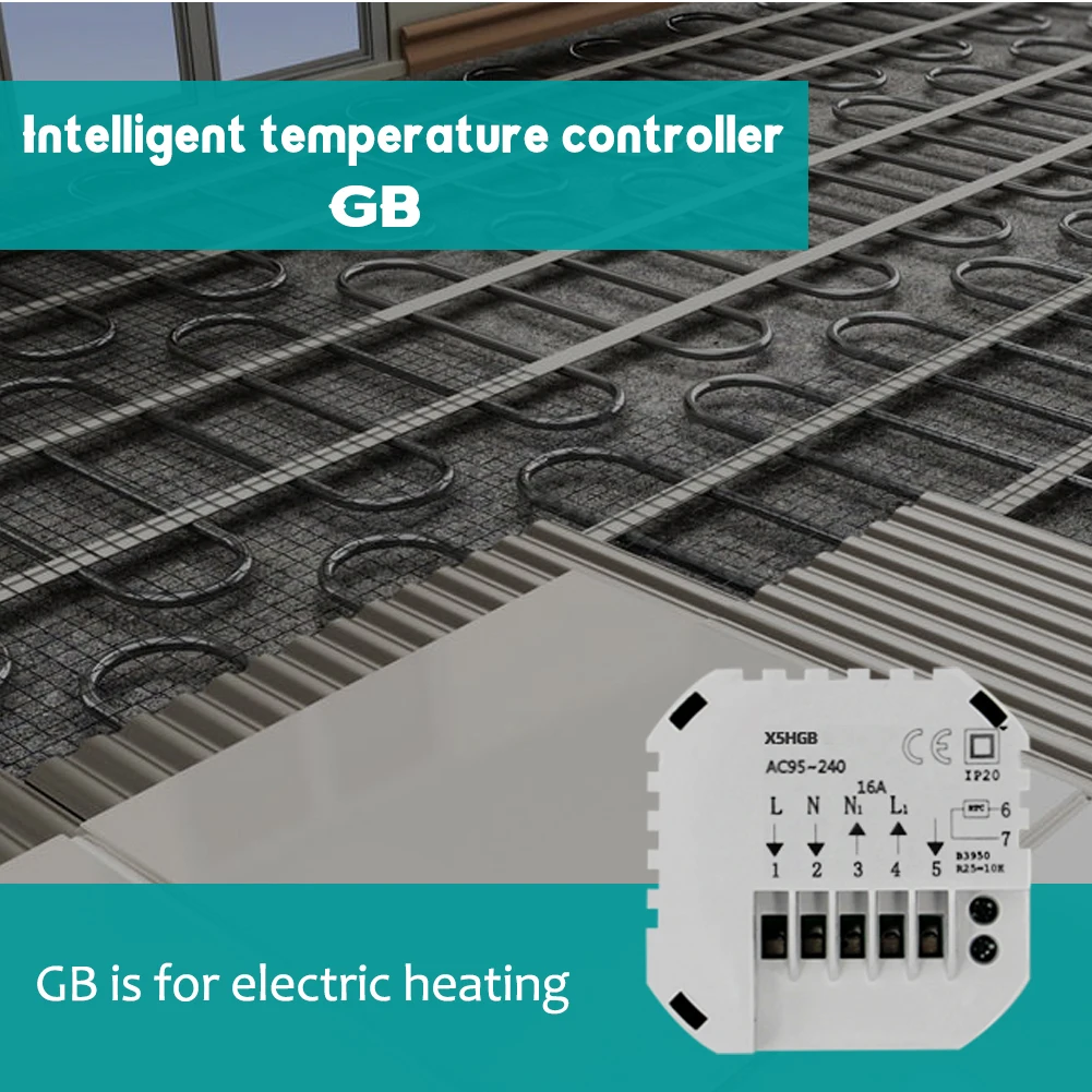 Intelligent Temperature Controller Thermostat Touching Screen Intelligent Temperature Control Switch Smart Home termostato wifi
Intelligent Temperature Controller Thermostat Touching Screen Intelligent Temperature Control Switch Smart Home termostato wifi