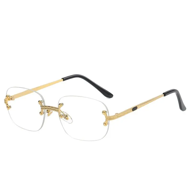 European and American 2022 net red new retro metal film rimless sunglasses female fashion hip hop sunglasses male oculos de sol
European and American 2022 net red new retro metal film rimless sunglasses female fashion hip hop sunglasses male oculos de sol