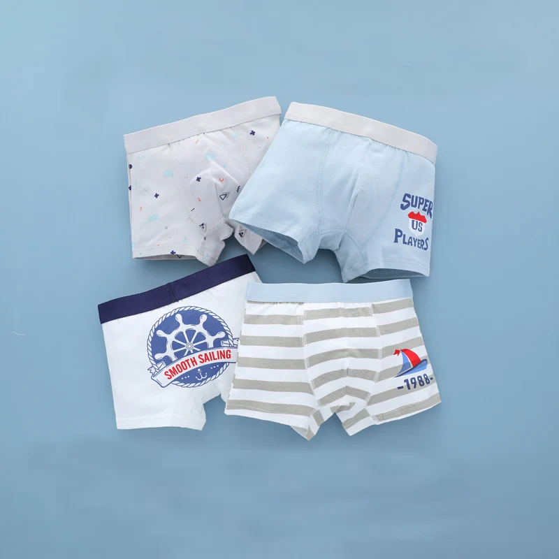 New Kids Underwear for Boys Cute Bear Toddler Short Boxers Cartoon Car Panties Pack Summer Children Teenage Underpants 4Pcs/lot
New Kids Underwear for Boys Cute Bear Toddler Short Boxers Cartoon Car Panties Pack Summer Children Teenage Underpants 4Pcs/lot