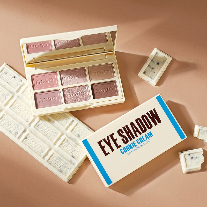 6 Colors Chocolate Matte Shimmer Eyeshadow Palette Natural Shimmer Glitter Waterproof Eye Shadow Palette Powder Eye Cosmetic
6 Colors Chocolate Matte Shimmer Eyeshadow Palette Natural Shimmer Glitter Waterproof Eye Shadow Palette Powder Eye Cosmetic
