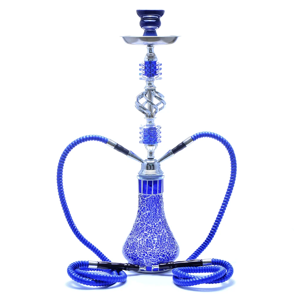 Large Arab Hookah Set Exquisite Glass Water Pipe Double Hose Chicha Complete Shisha with Bowl Charcoal Tongs Nargile Accessories
Large Arab Hookah Set Exquisite Glass Water Pipe Double Hose Chicha Complete Shisha with Bowl Charcoal Tongs Nargile Accessories