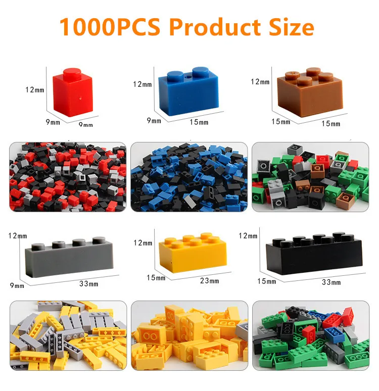 1000 pieces of DIY building blocks set educational building blocks children's classic creative puzzle building blocks
1000 pieces of DIY building blocks set educational building blocks children's classic creative puzzle building blocks