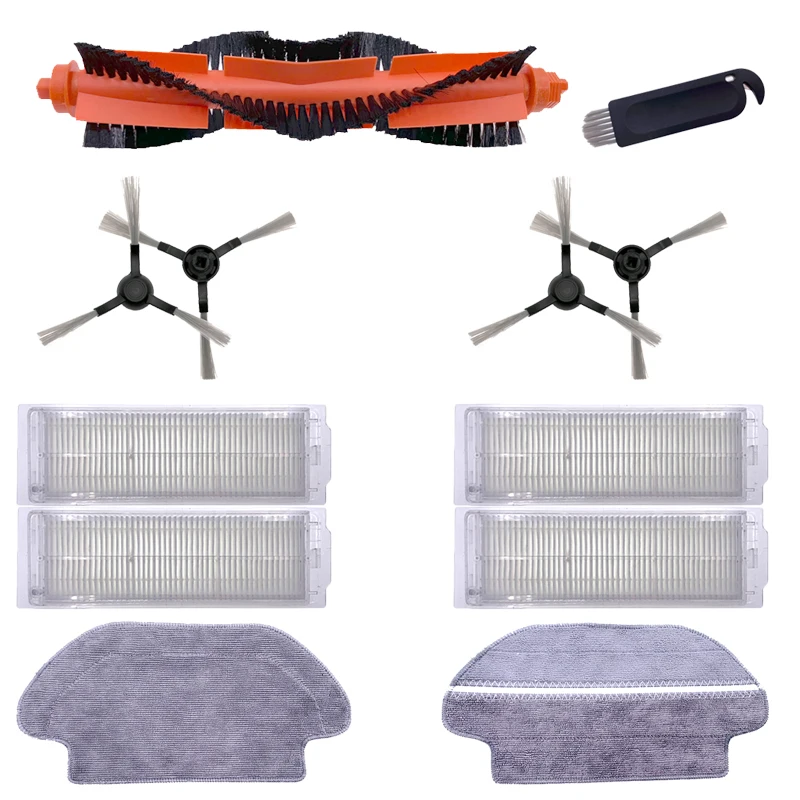 Side brush Mop rag main brush for Viomi V2 Pro V3 Mop P Filter HEPA V-RVCLM21B Mijia STYJ02YM STYTJ02YM Conga 3490 accessories
Side brush Mop rag main brush for Viomi V2 Pro V3 Mop P Filter HEPA V-RVCLM21B Mijia STYJ02YM STYTJ02YM Conga 3490 accessories