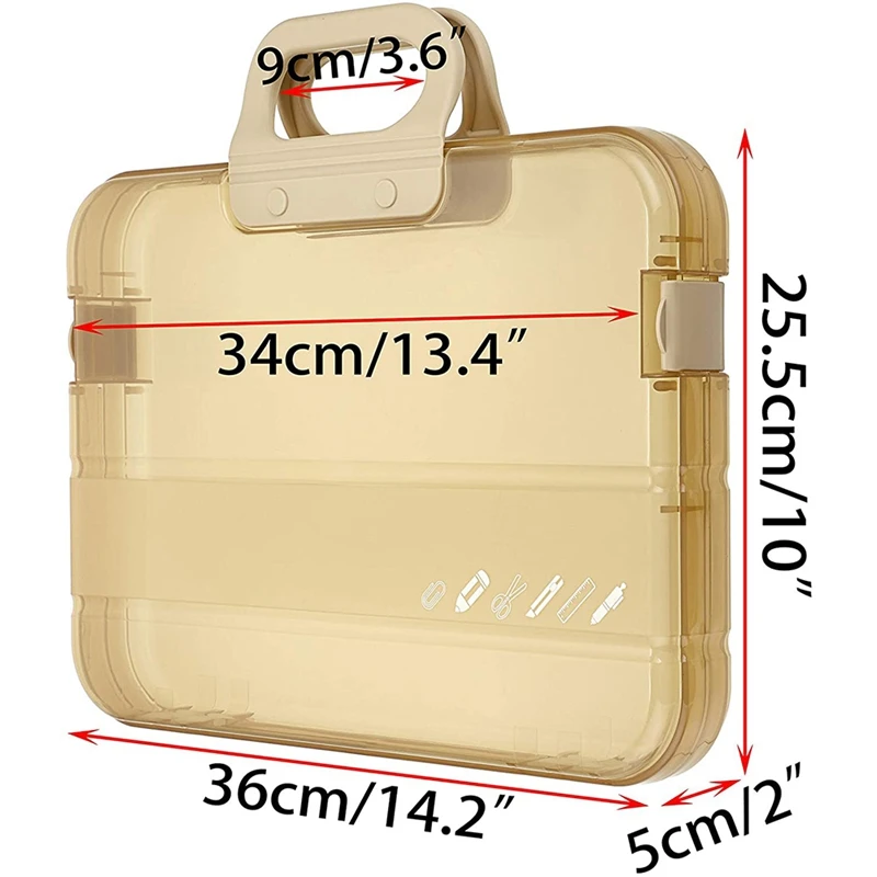 File Tax Documents Storage Bag, Office School Supplies Organizer, Plastic Storage Box with Carry Handle
File Tax Documents Storage Bag, Office School Supplies Organizer, Plastic Storage Box with Carry Handle