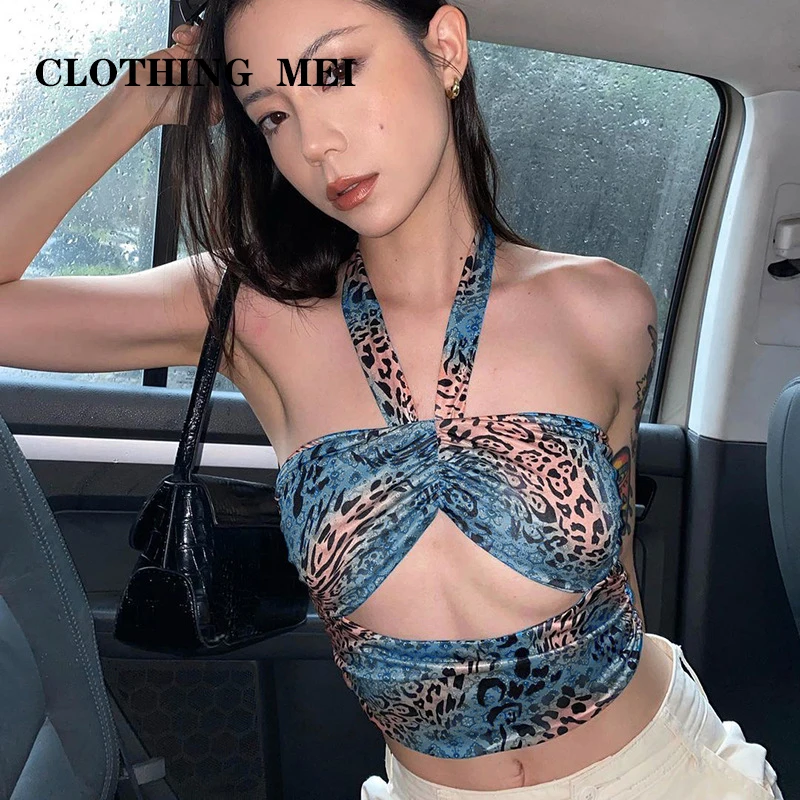 CLOTHING MEI Sexy Halter backless Slim Crop Top Camisole Summer Wireless Bralette Crochet Top Solid Color Basic Bar party tops
CLOTHING MEI Sexy Halter backless Slim Crop Top Camisole Summer Wireless Bralette Crochet Top Solid Color Basic Bar party tops