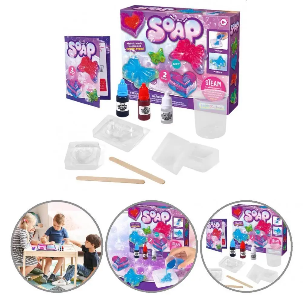 1Set Helpful Soap Making Toy Experiment Set Soap Experiment Set Plastic Hands-on Ability
1Set Helpful Soap Making Toy Experiment Set Soap Experiment Set Plastic Hands-on Ability
