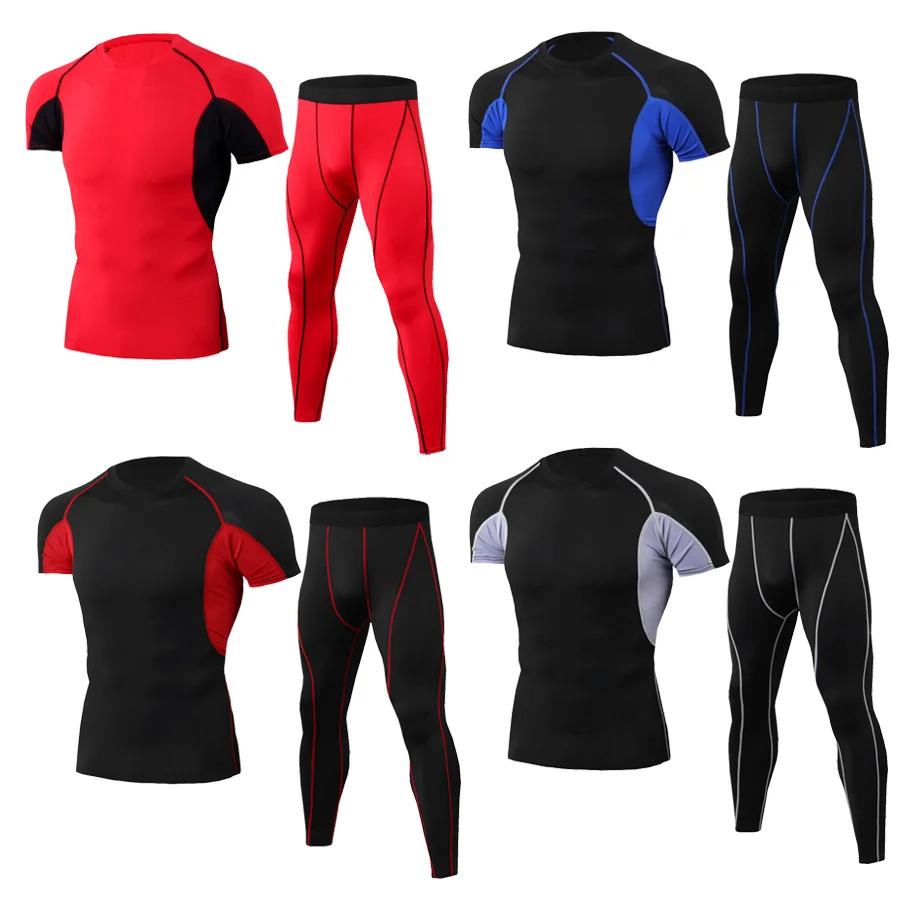2020 Men's Compression T-Shirt Compression T-Shirt for Running men's sportswear Gym Training Sets Sportswear
2020 Men's Compression T-Shirt Compression T-Shirt for Running men's sportswear Gym Training Sets Sportswear