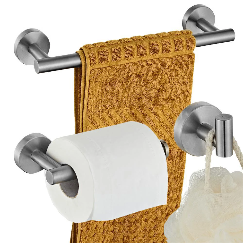 3pcs Towel Holder Stainless Steel Kitchen Bathroom Towel Toilet Paper Holder For Towels Bar Rail Hanger Towel Rack Organizer
3pcs Towel Holder Stainless Steel Kitchen Bathroom Towel Toilet Paper Holder For Towels Bar Rail Hanger Towel Rack Organizer