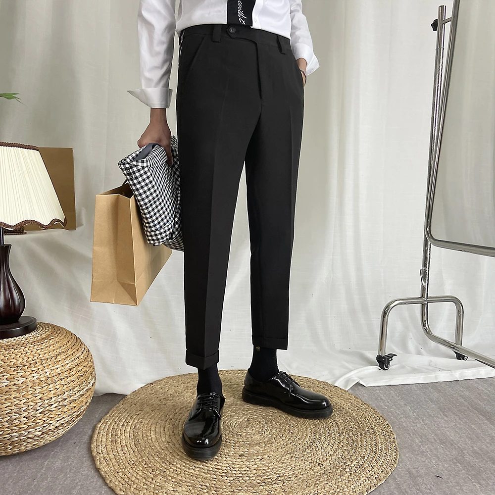 Men High Quality Dress Pants Fashion Business Office Social Suit Pants Summer Streetwear Casual Wedding Trousers Costume Homme
Men High Quality Dress Pants Fashion Business Office Social Suit Pants Summer Streetwear Casual Wedding Trousers Costume Homme